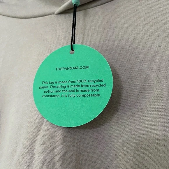 NWT PANGAIA Organic Logo Print Hoodie Sweatshirt L - Picture 9 of 16